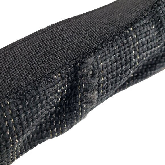 Tory Burch Caroline Arabia Black Elastic Flats 10M, Flaws - Picture 8 of 13